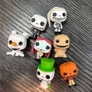 Small nightmare before Christmas Funko figures